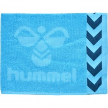 hummel Handtuch Logo Klein hellblau 100x50cm